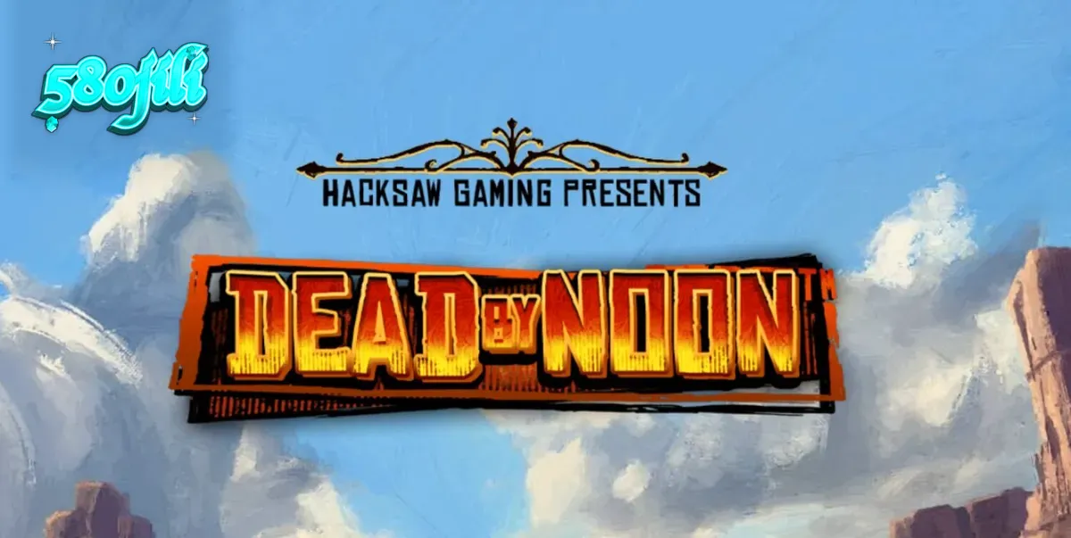 Isang madilim at maaksyong eksena mula sa Dead By Noon slot na nagpapakita ng Wild West showdown.